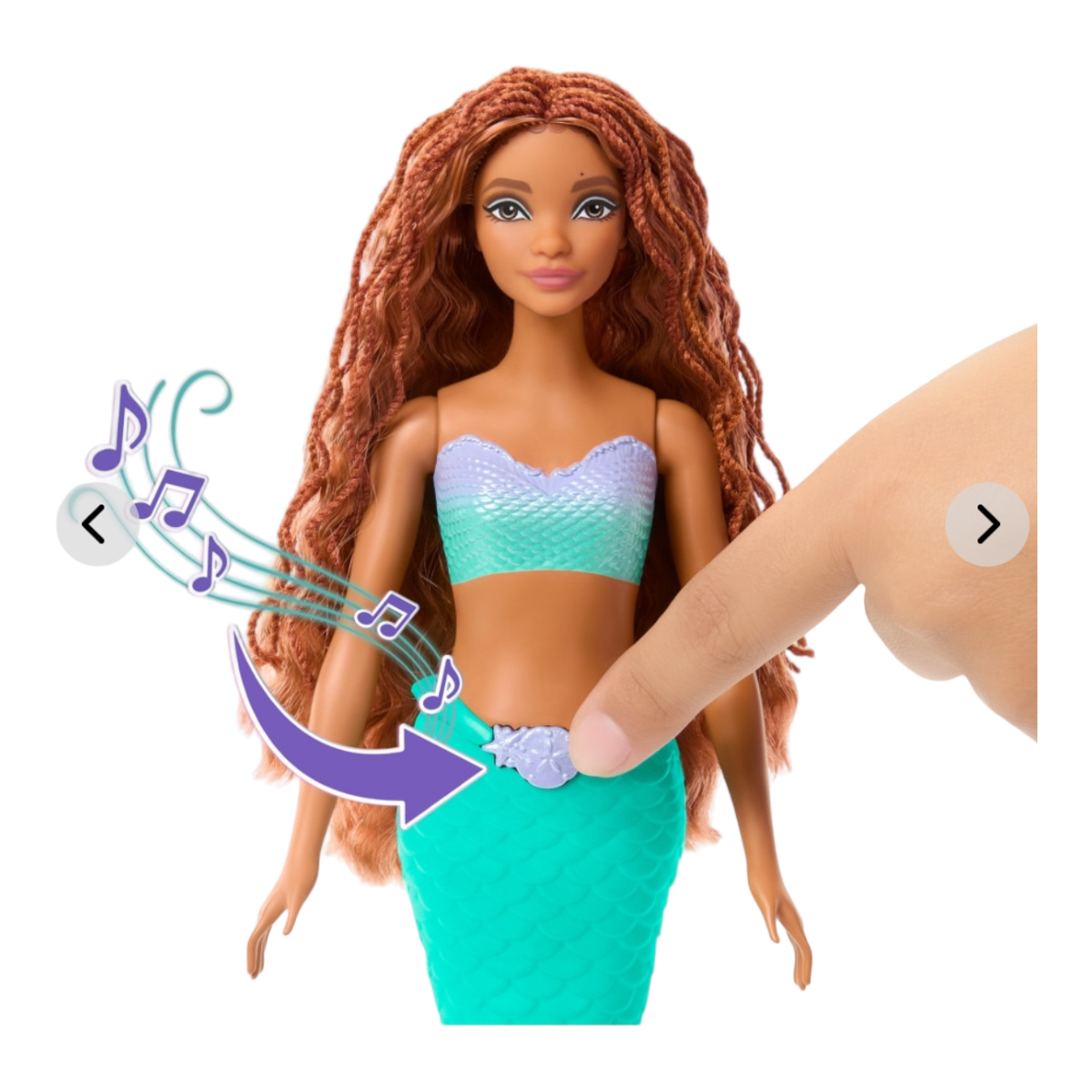 La Sirenita Muñeca Ariel Sueña Y Canta.