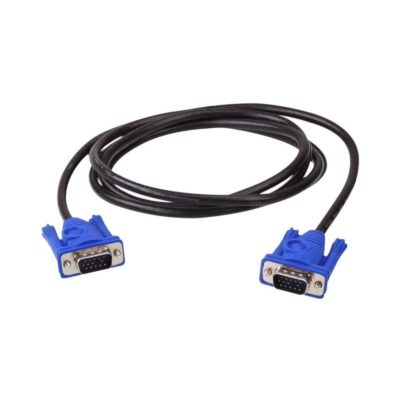 Cable Vga A Vga Macho 1.5 Metros Laptop Pc Proyector Monitor