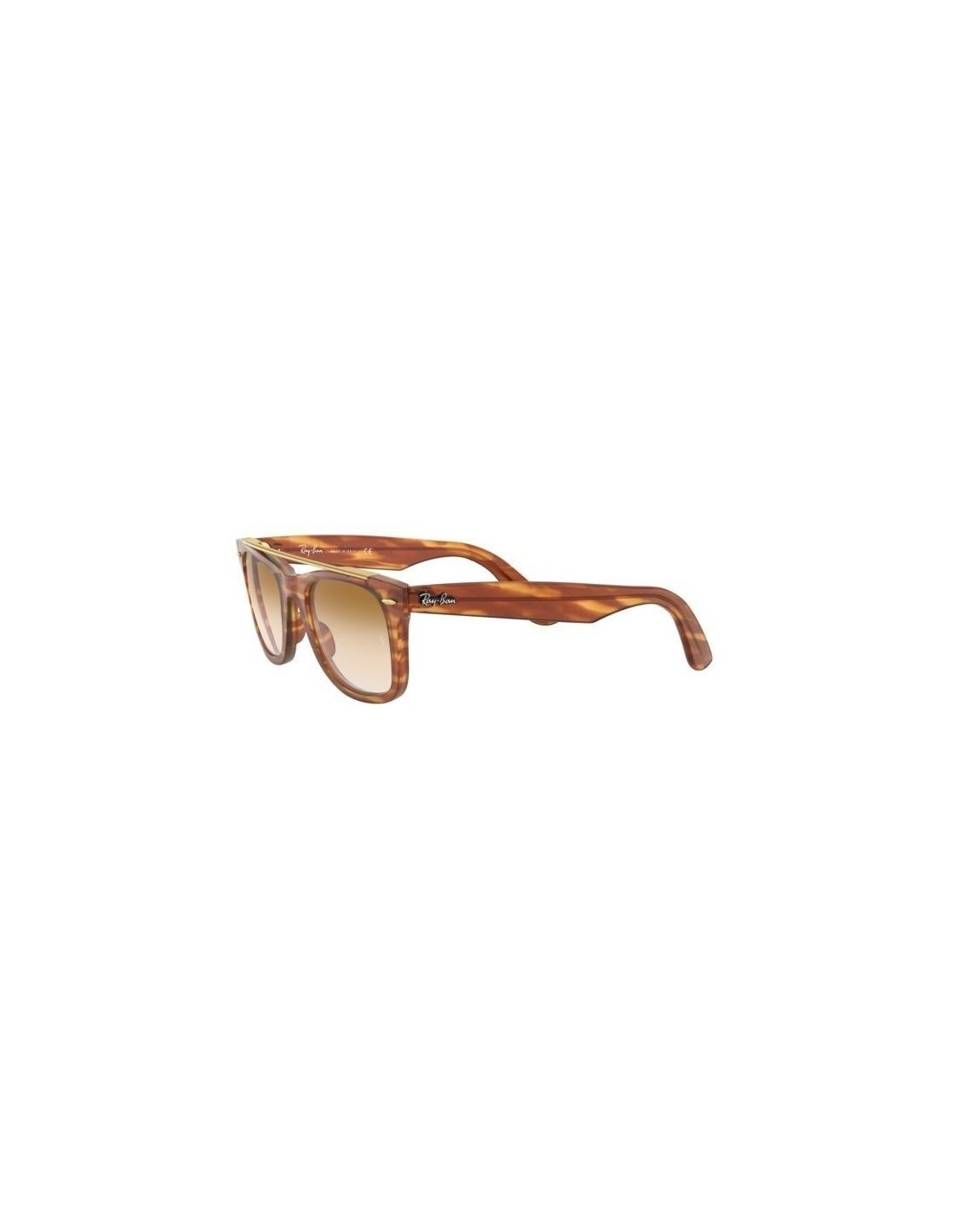 Lentes de sol Ray Ban Rb4540 641351 Wayfarer Double Bridge Carey Cafe Icon
