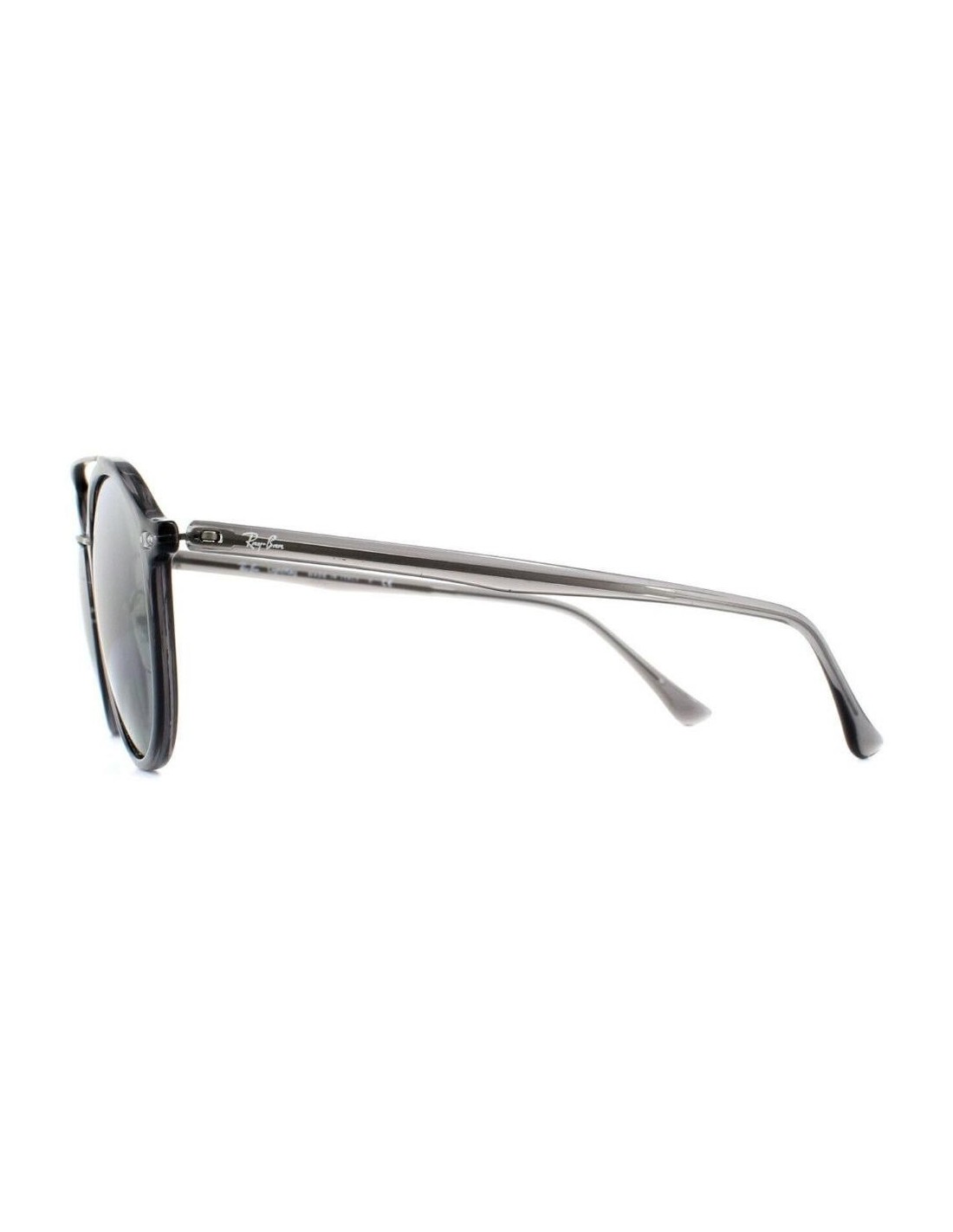 Lentes de sol Ray Ban Rb4266 620088 Round Double Bridge Lightray Plateado