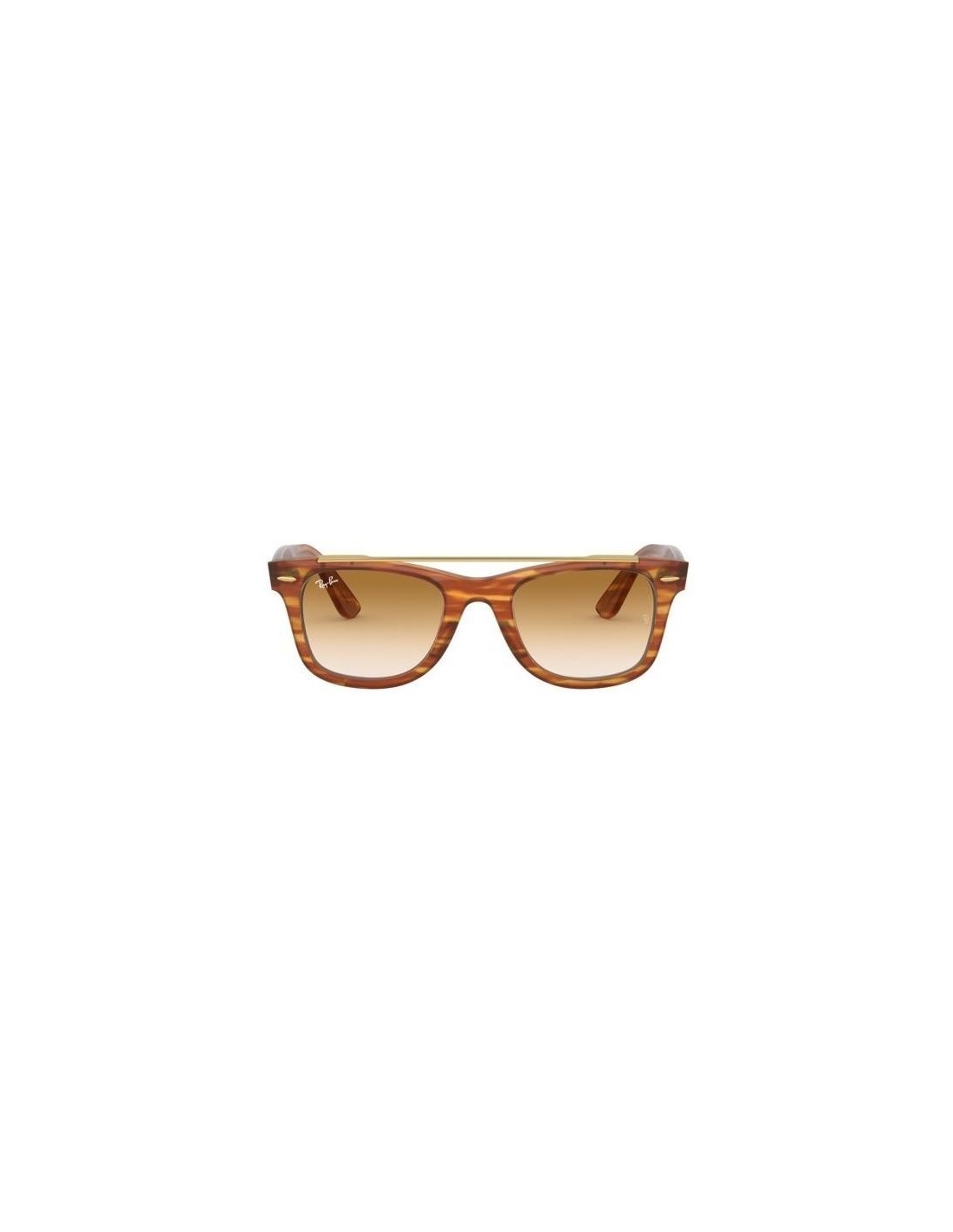 Lentes de sol Ray Ban Rb4540 641351 Wayfarer Double Bridge Carey Cafe Icon