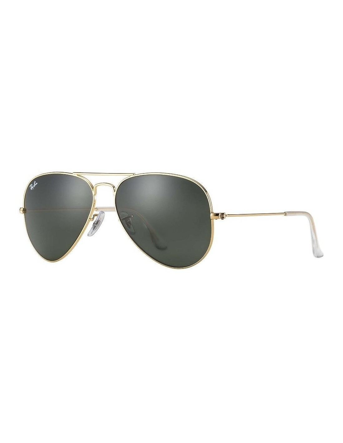 Lentes de sol Ray Ban Rb3025 L0205 Aviator Negro Dorado Gota Piloto G15
