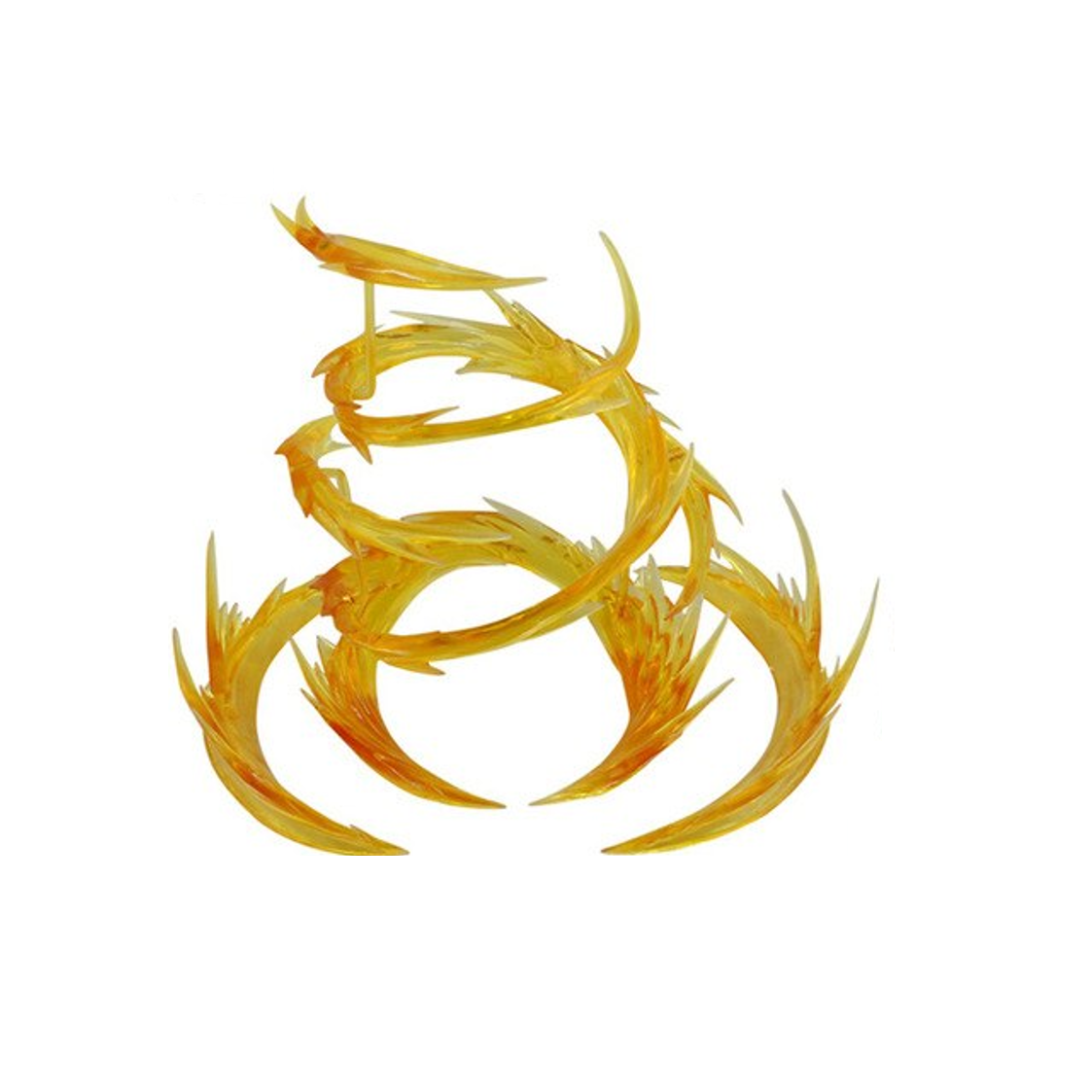 Tamashii Effect Efecto Poder Aura Viento Amarillo Figuarts