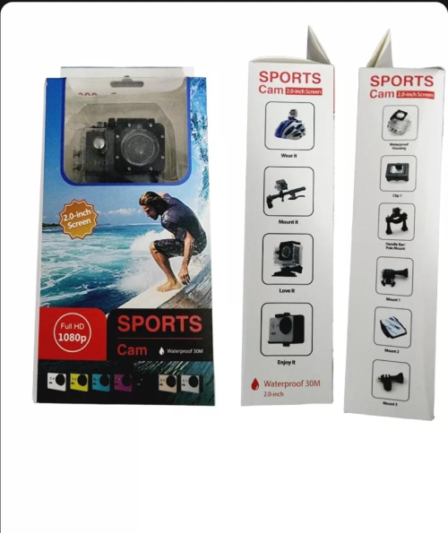 Cámara deportiva Go Pro HD 1080p Mini videocámaras Cámara de acción Video Full Hd Para Carro y Moto