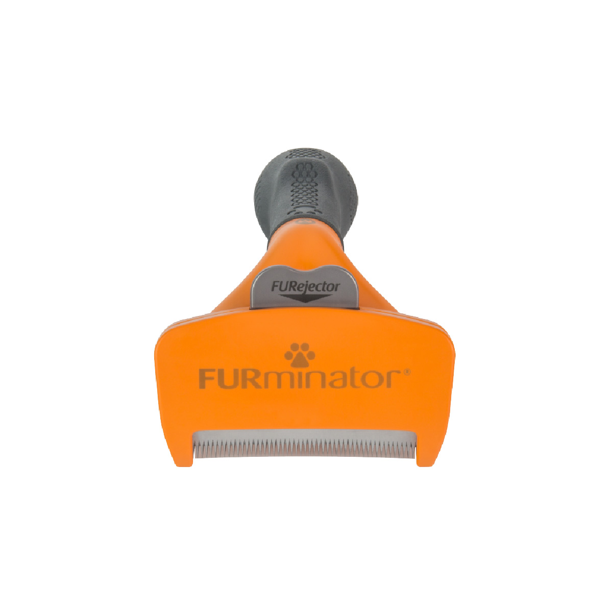 Cepillo Deslanador Furminator para Perro Mediano de Pelo Corto, Naranja