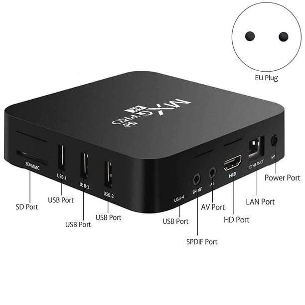 Tv Box 4k MXQ Pro 5g Wifi Android 8gb ram 32rom Smart Tv