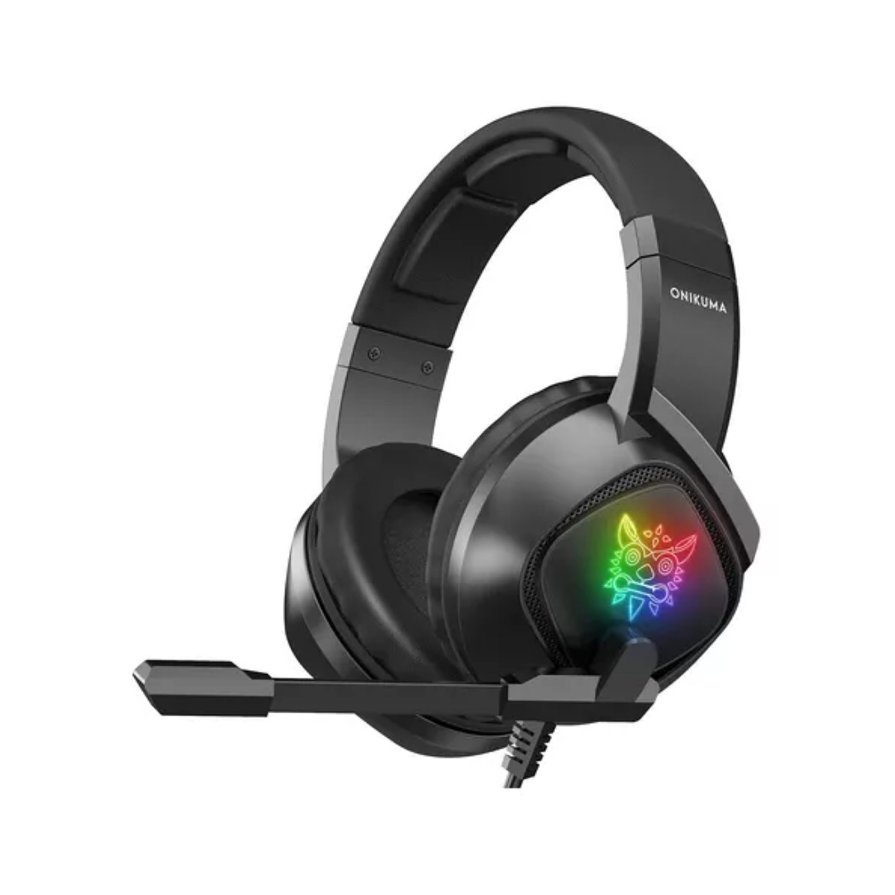 Audífonos Gamer Onikuma K19 Con micrófono Luz Rgb Led Para Xbox Ps4 Pc
