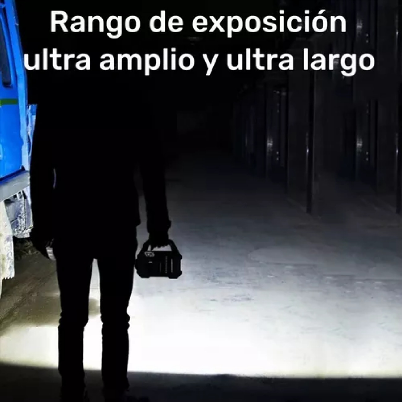 Lámpara Recargable De Trabajo Tipo Led De Mano P/campamento