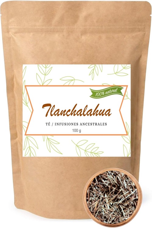 Té Tlanchalahua Infusion Natural Herbal para la Retencion de Liquidos