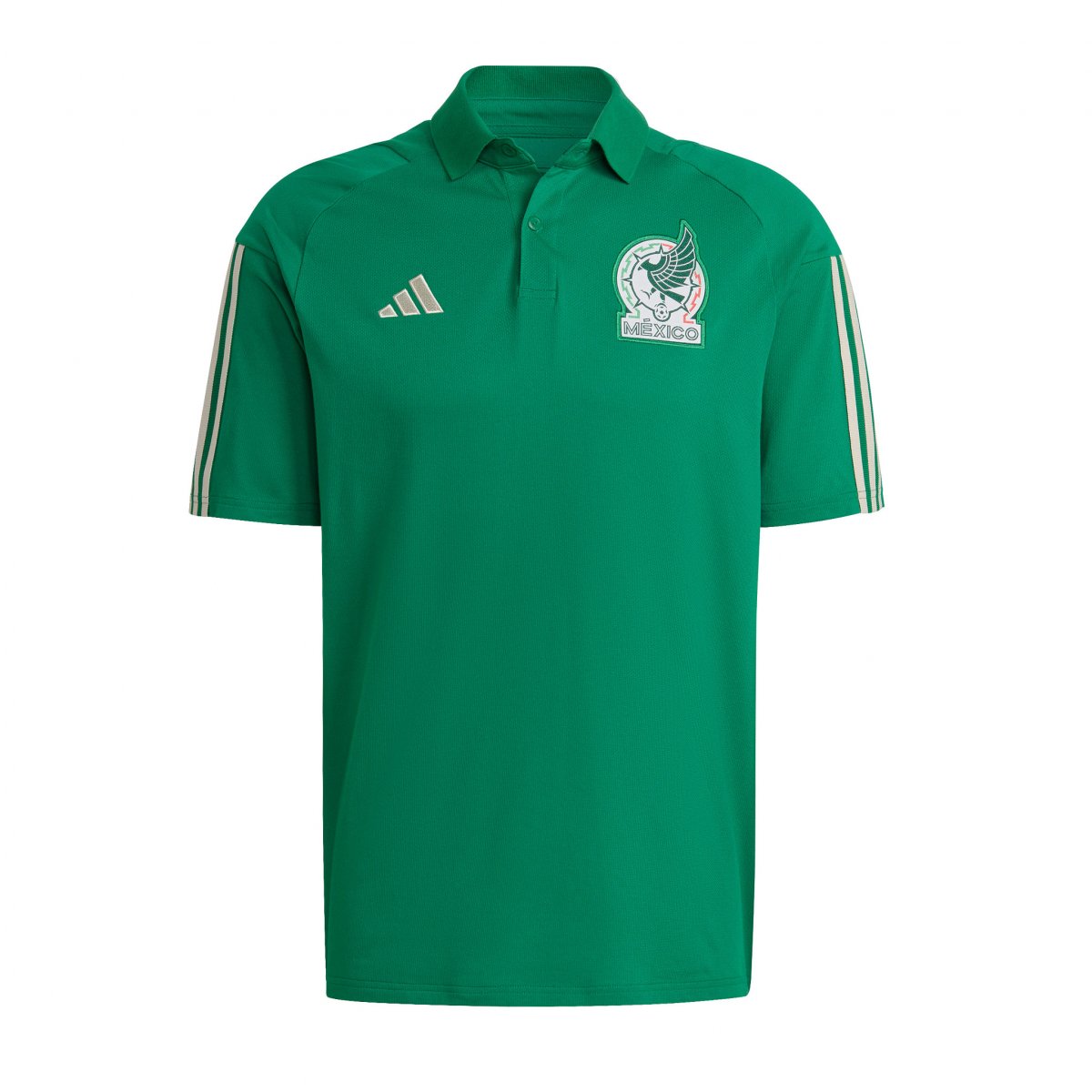 Playera Polo Adidas Selección Nacional De México Mundial Qatar 2022 HF1385.
