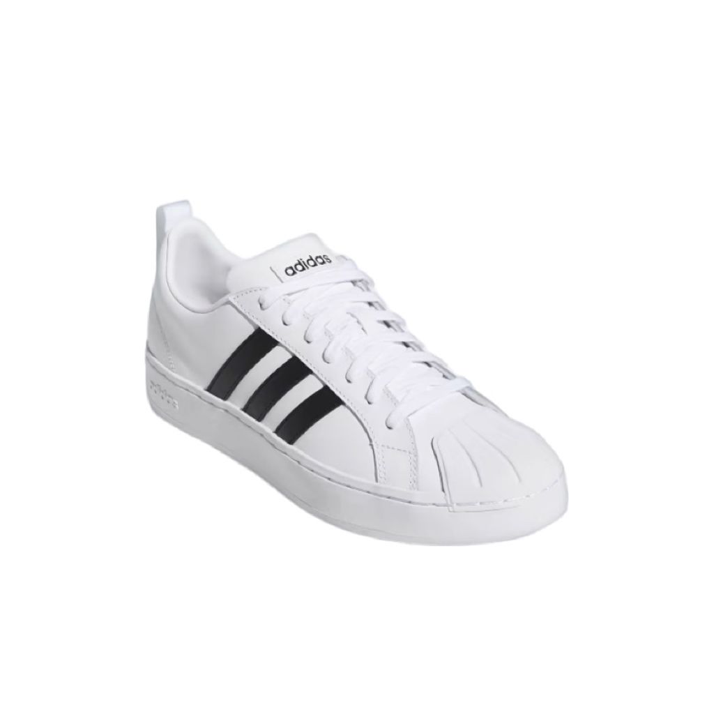 Tenis Adidas Court Low Streetcheck Cloudfoam para Caballero Blancos.