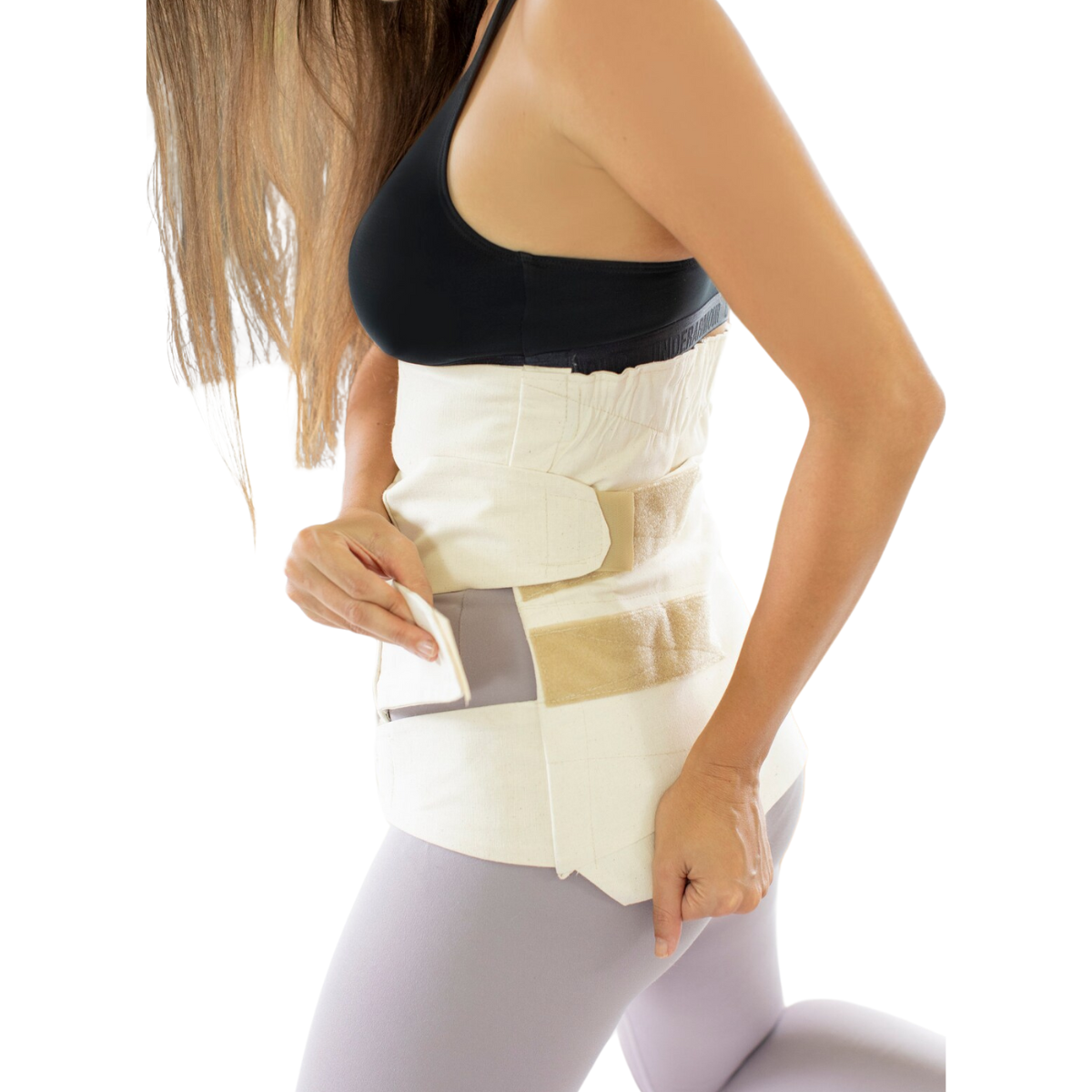 Cinturilla postparto de manta