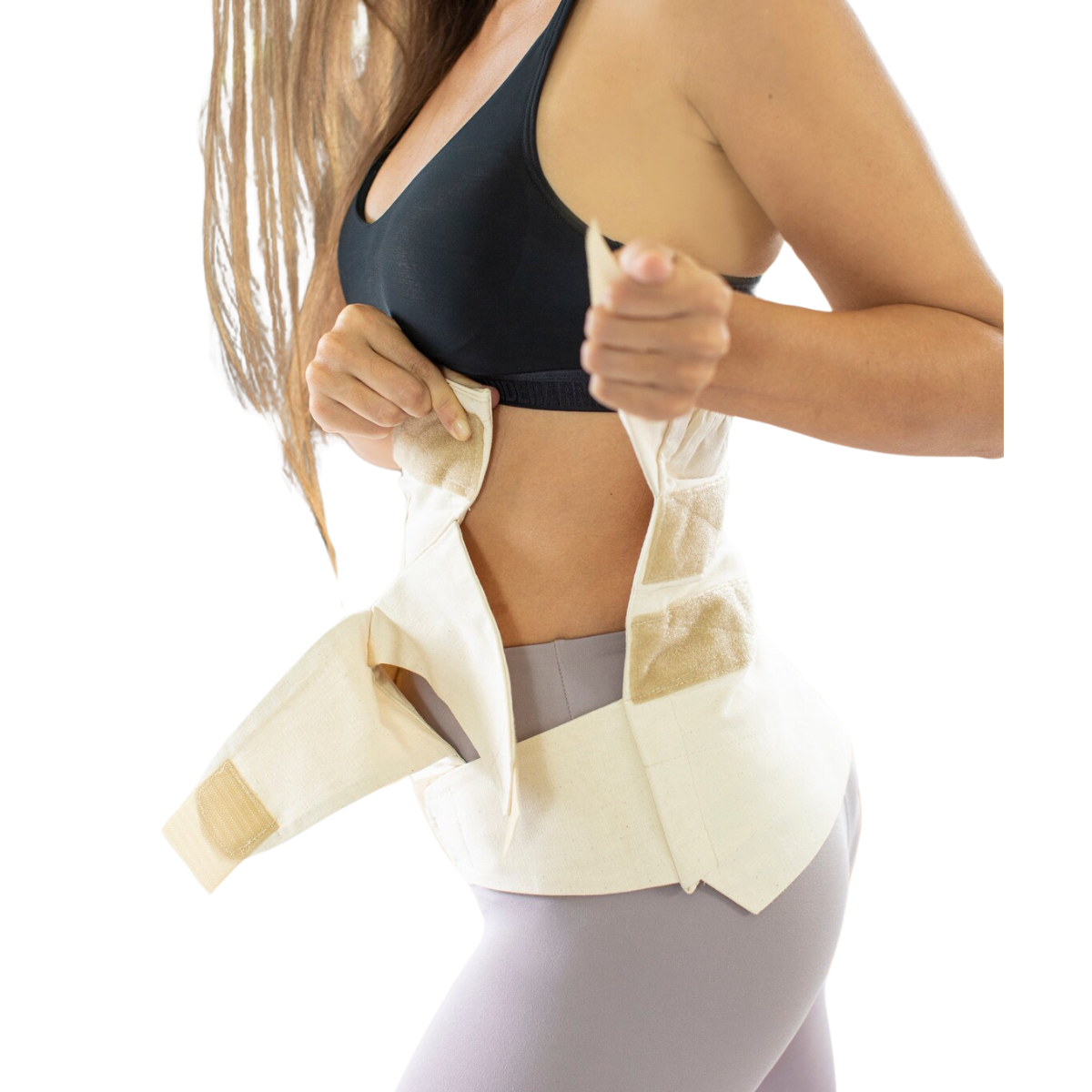 Cinturilla postparto de manta