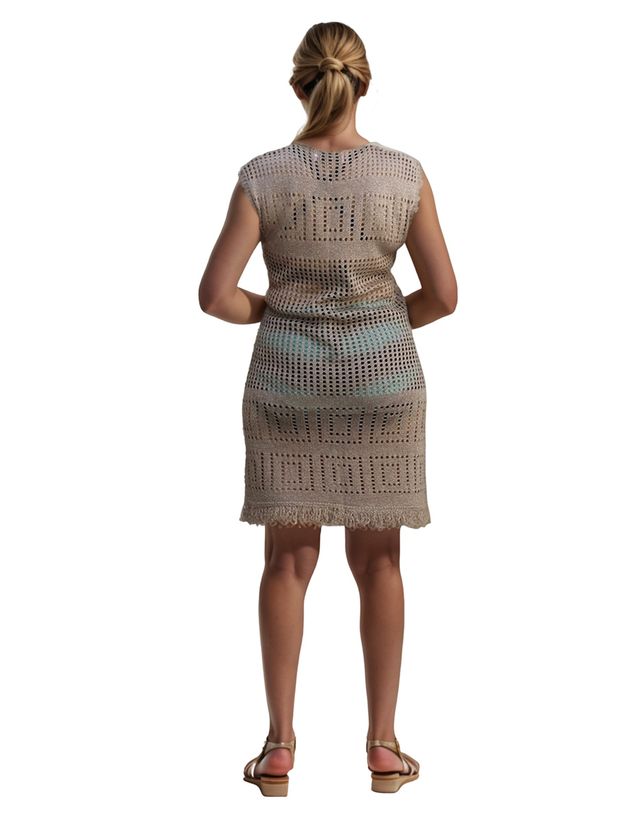Vestido salida de alberca pareo playero para mujer