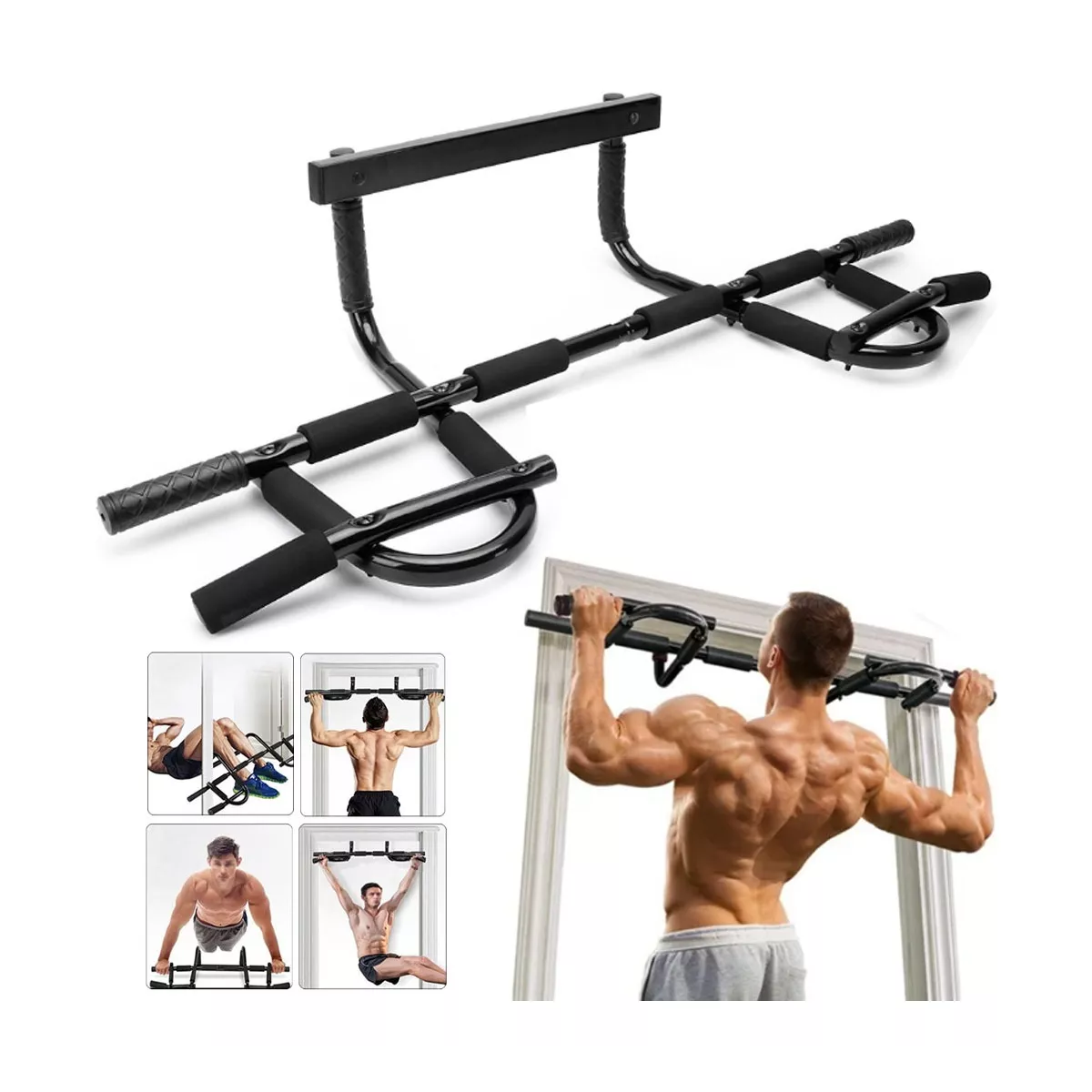 Barra Dominada Puerta Multifuncional Abdominal Gym Casa