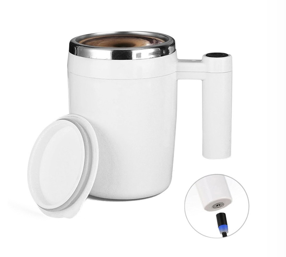 Taza Mezcladora Automática De Café De 14 Oz Recargable .