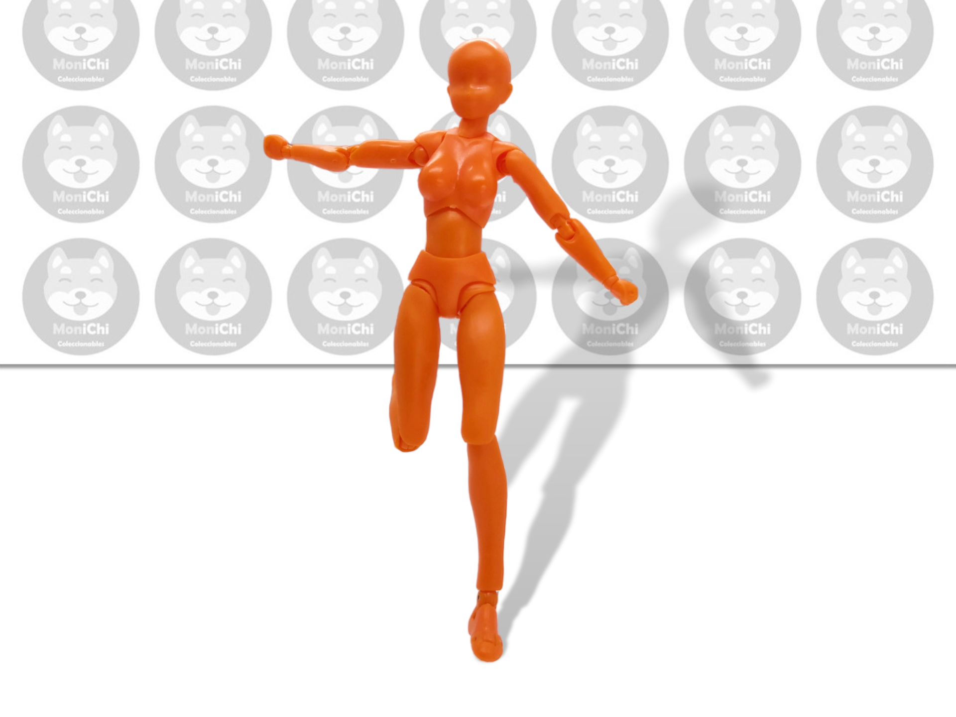 Body Chan Orange Naranja Female Mujer Maniqui Figura Dibujar