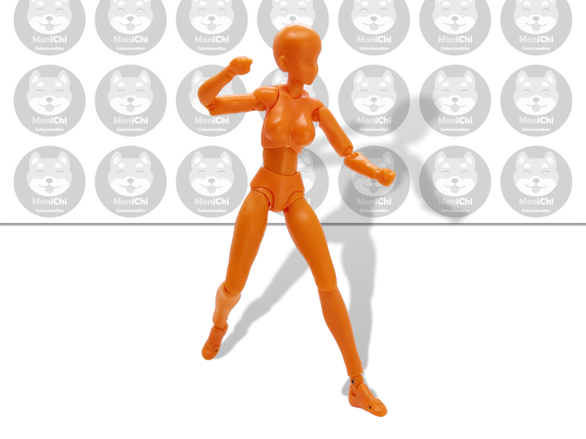 Body Chan Orange Naranja Female Mujer Maniqui Figura Dibujar