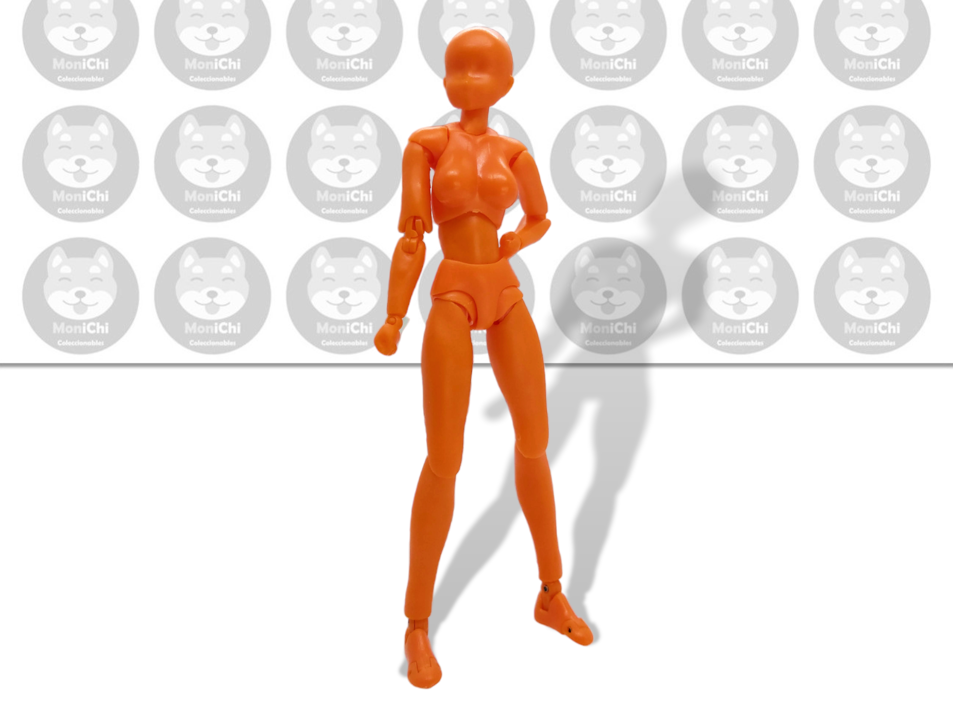 Body Chan Orange Naranja Female Mujer Maniqui Figura Dibujar