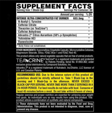 Lipo 6 Black Intense (60 caps) 