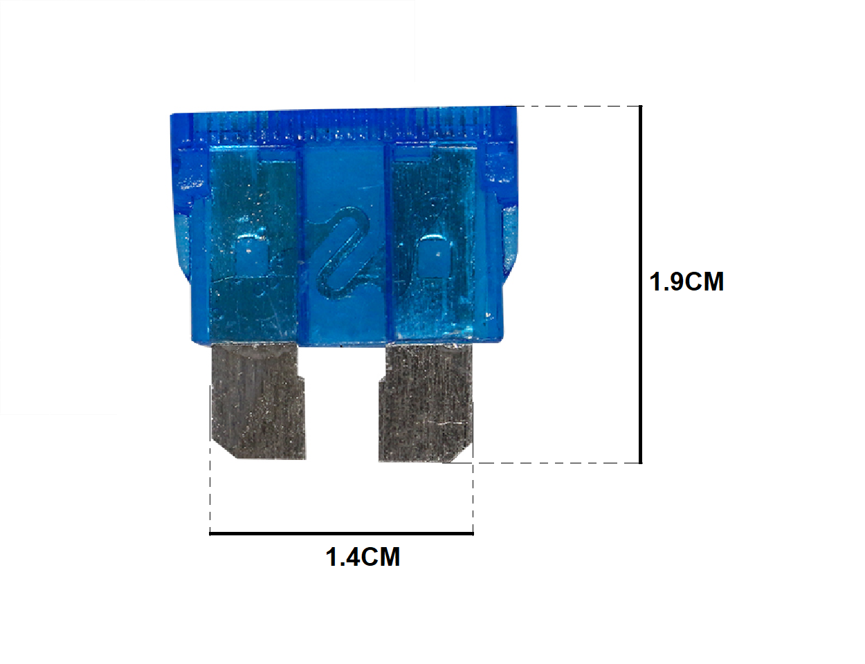Caja De Fusibles Automotriz Medianos 15 Amperes Azul