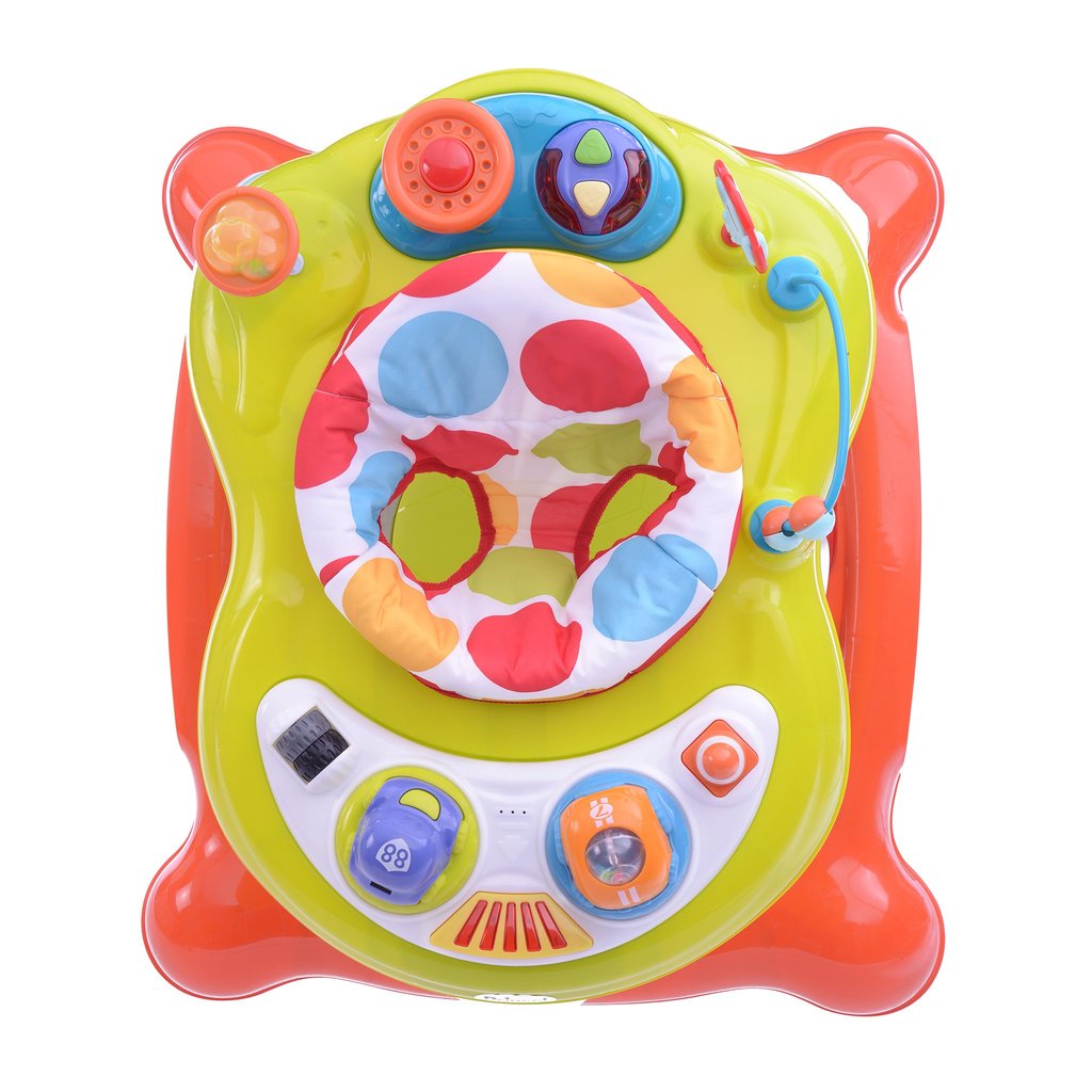 Andadera Centro PRINSEL MultiActivity 3en1 Naranja.