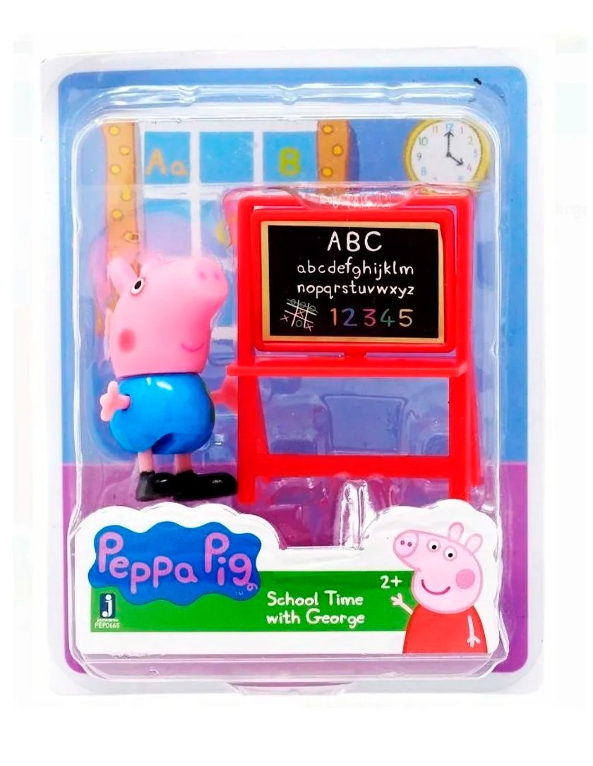 Peppa pig Escuela con George Peppa 1pz