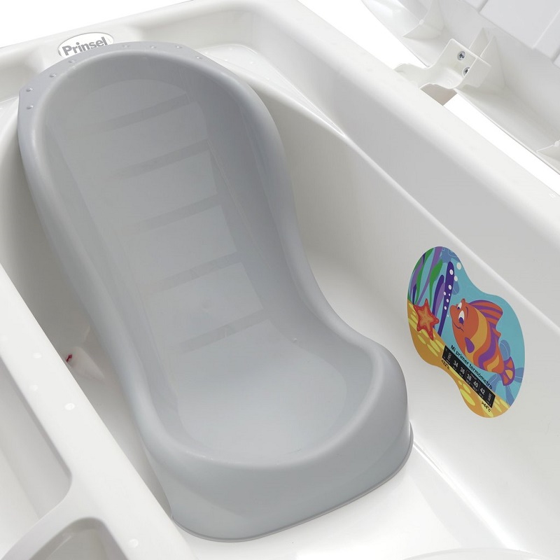 Bañera con Cambiador PRINSEL Milan Triangulos Unisex.