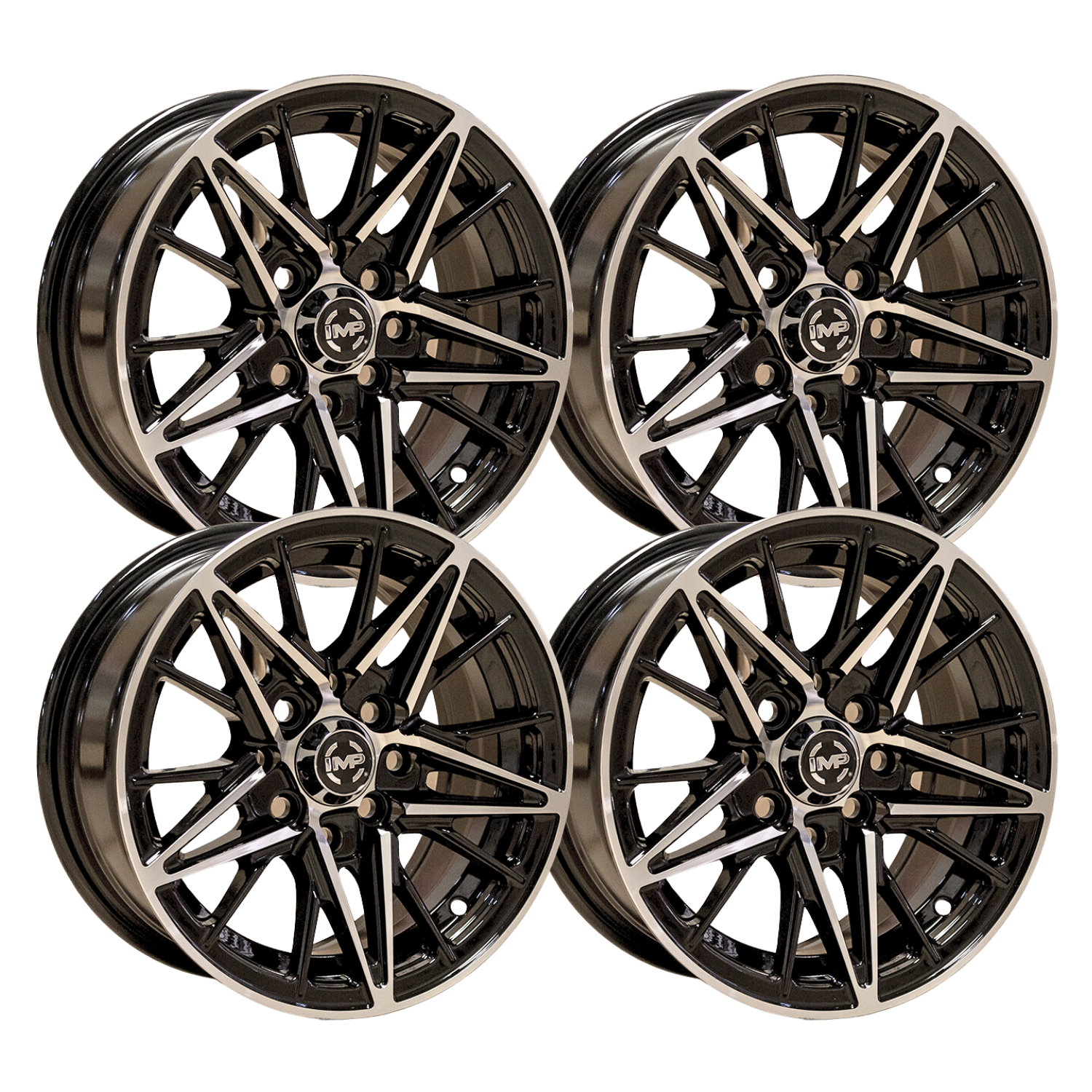 Rines Black Machine 13 4x100/114.3 Tsuru, Chevy, Atos, Matiz