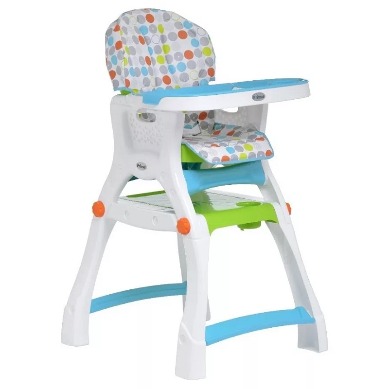 Silla Alta 2en1 PRINSEL Kinder City Circulos Unisex.