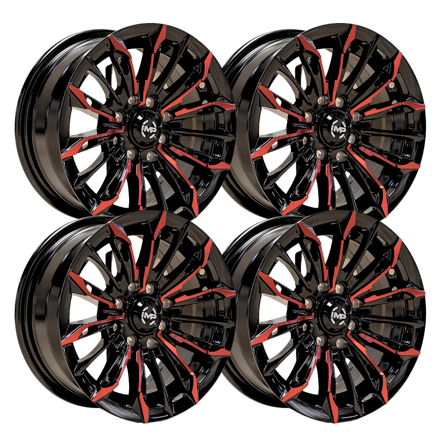 Rines Machine Face Red 13 4x100/108 Tsuru, Chevy, Atos, Ikon