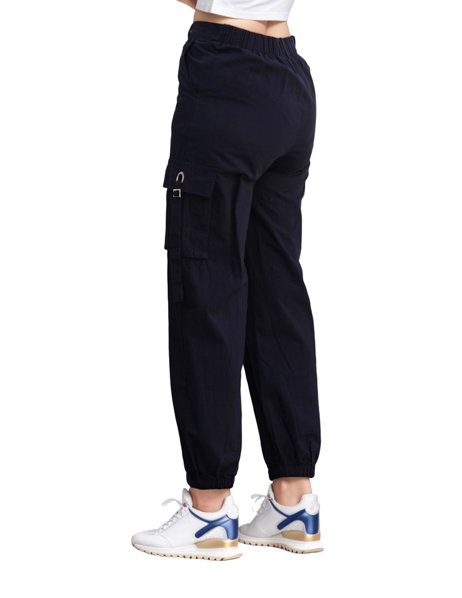 Pantalón jogger cargo Bomy straight para mujer