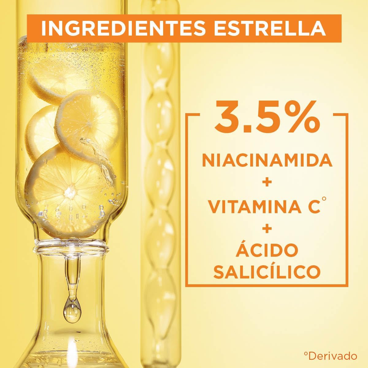 Reductor de Manchas Garnier SkinActive, Express Aclara, Crema y Sérum Facial, Vitamina C, 2 piezas