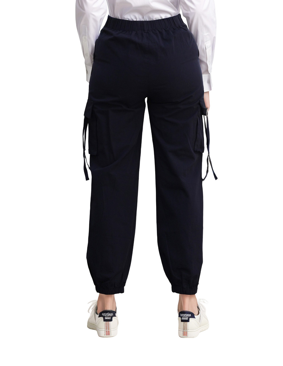 Pantalón jogger cargo Bomy straight para mujer