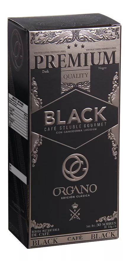Café Organo Gold Negro, Mejora Tu Azucar Y Trigliceridos
