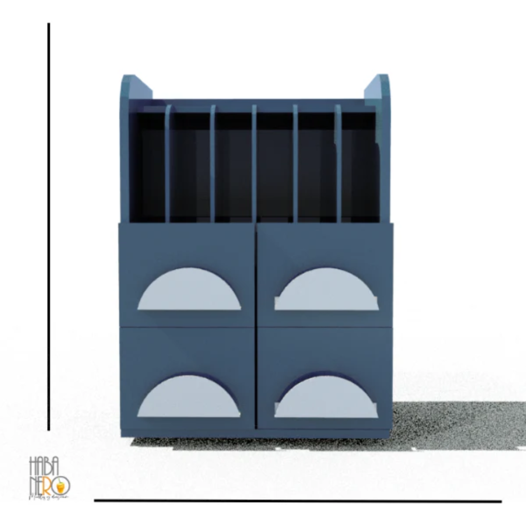 Librero para niños Patico