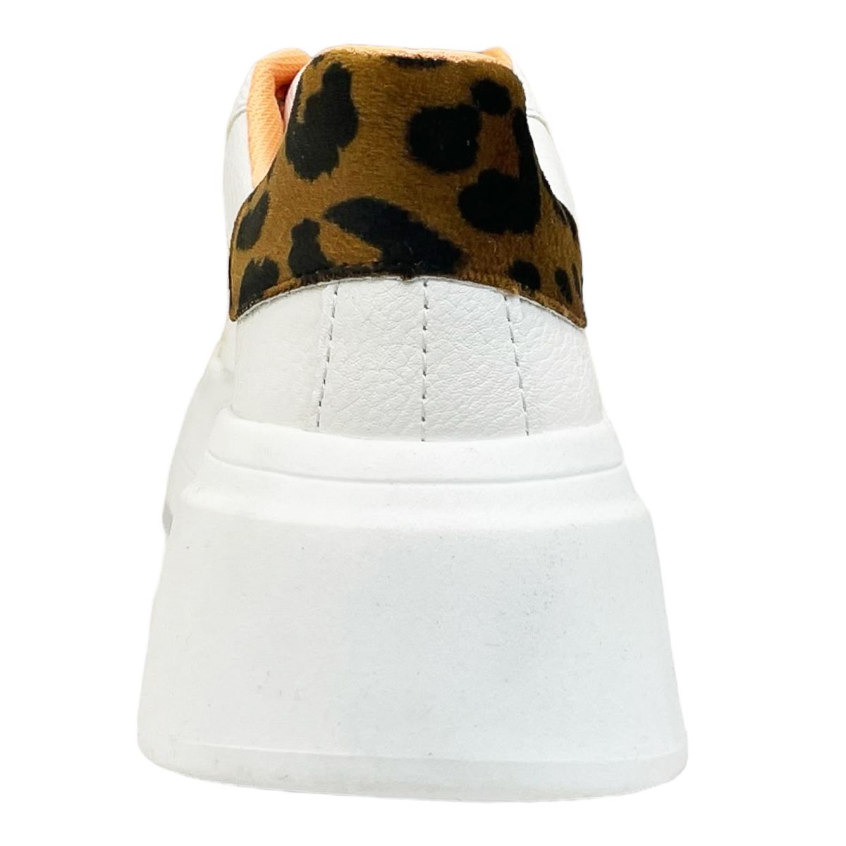 Tenis Blancos Con Plataforma Mujer Hemisferios