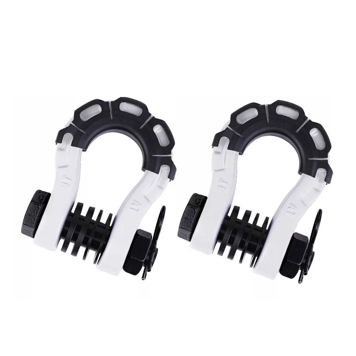 Grillete De Amarre Tipo U 3/4 Apto Para Jeep Wrangler 8t Blanco