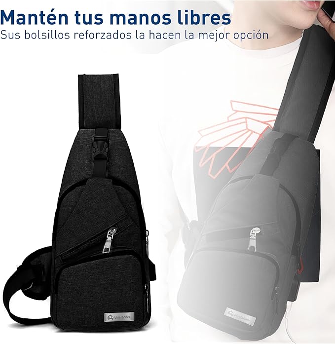 Mochilas cruzadas para hombre on sale