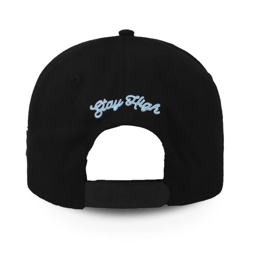 Gorra Plana justable Cash Only Garfield Nubes negro CONG-001