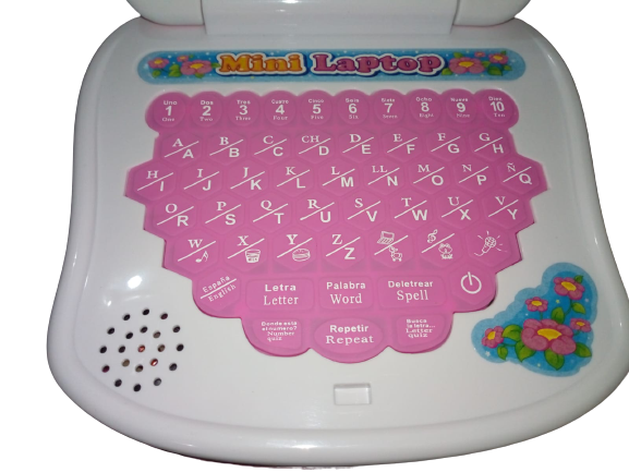 Laptop Mini Computadora Didactica Interactiva Educativa Aprendizaje 2 Idiomas