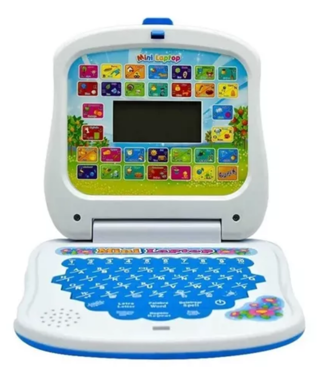 Laptop Mini Computadora Didactica Interactiva Educativa Aprendizaje 2 Idiomas
