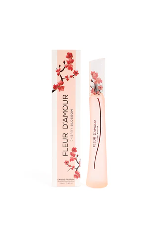Perfume Para Dama Marca Mirage FLEUR DÁMOUR CHERRY BLOSSOM 100 ML