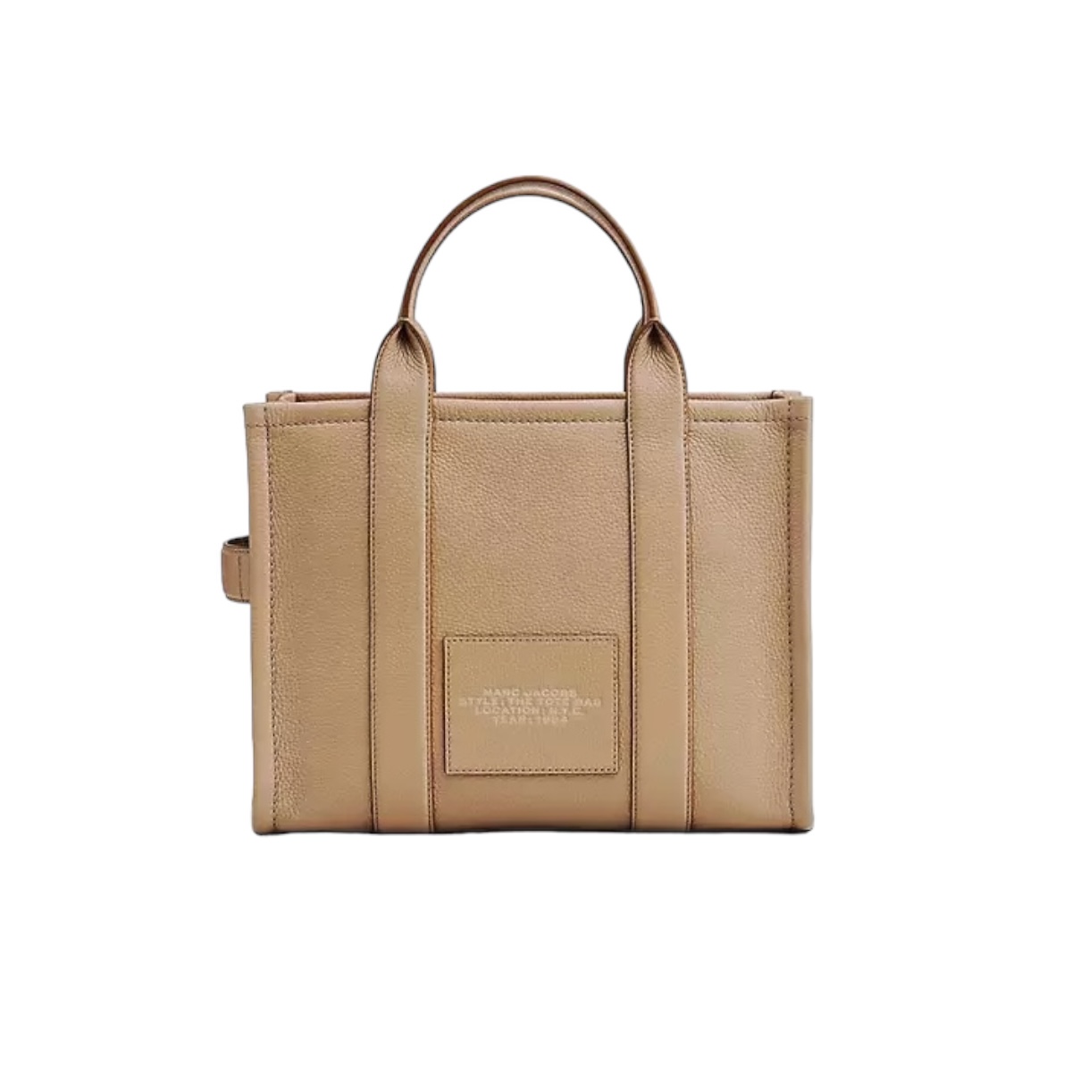 The Tote Bag Marc Jacobs Piel Beige Chica 26cm