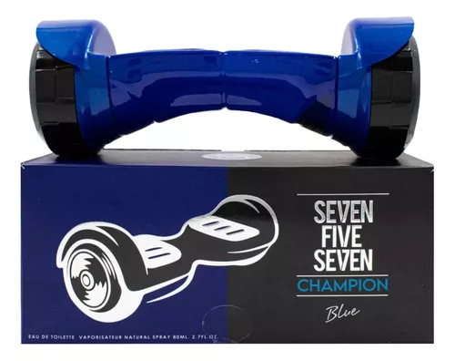Perfume Para Hombre Marca Mirage SEVEN FIVE SEVEN CHAMPION BLUE 100 ML