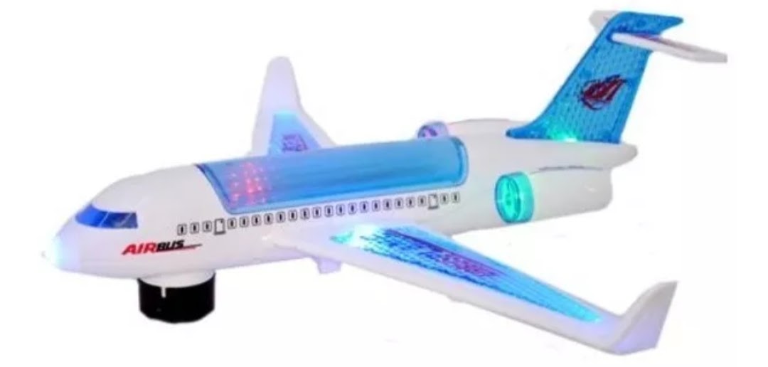 Juguete Avion Luz Sonido