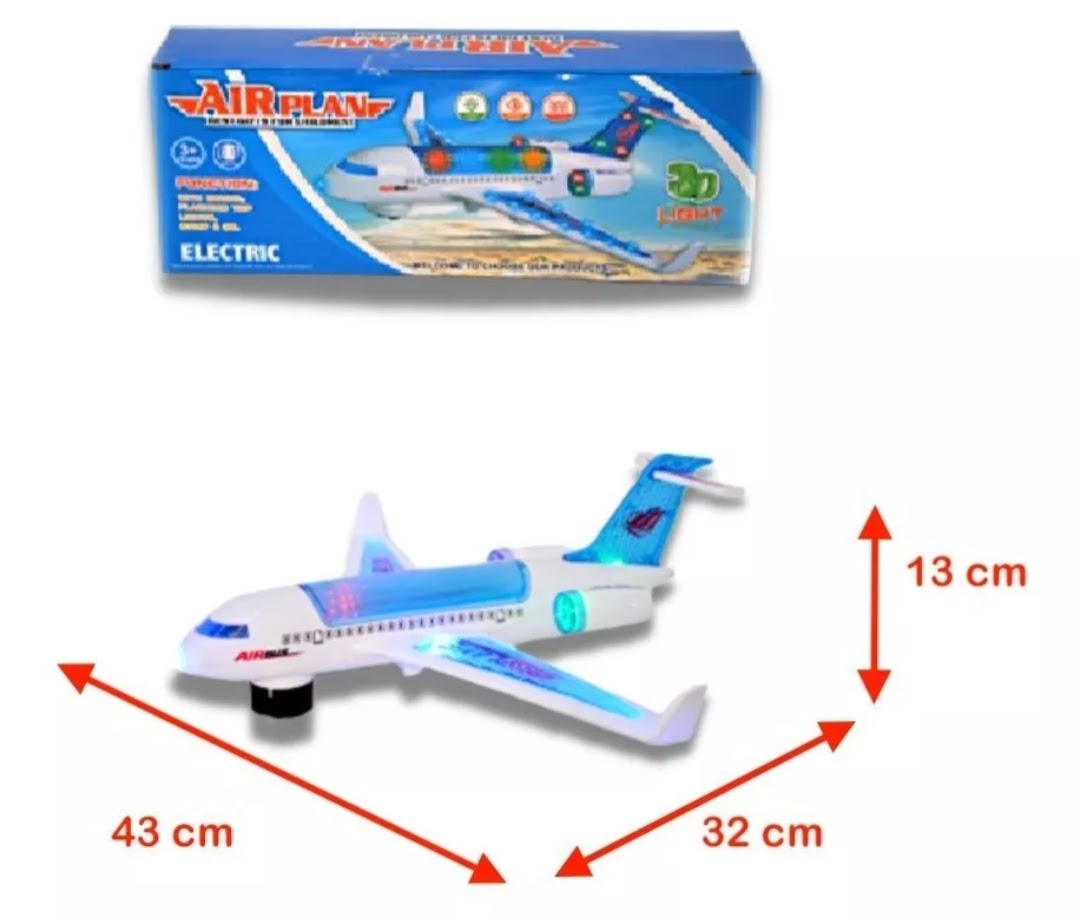 Juguete Avion Luz Sonido