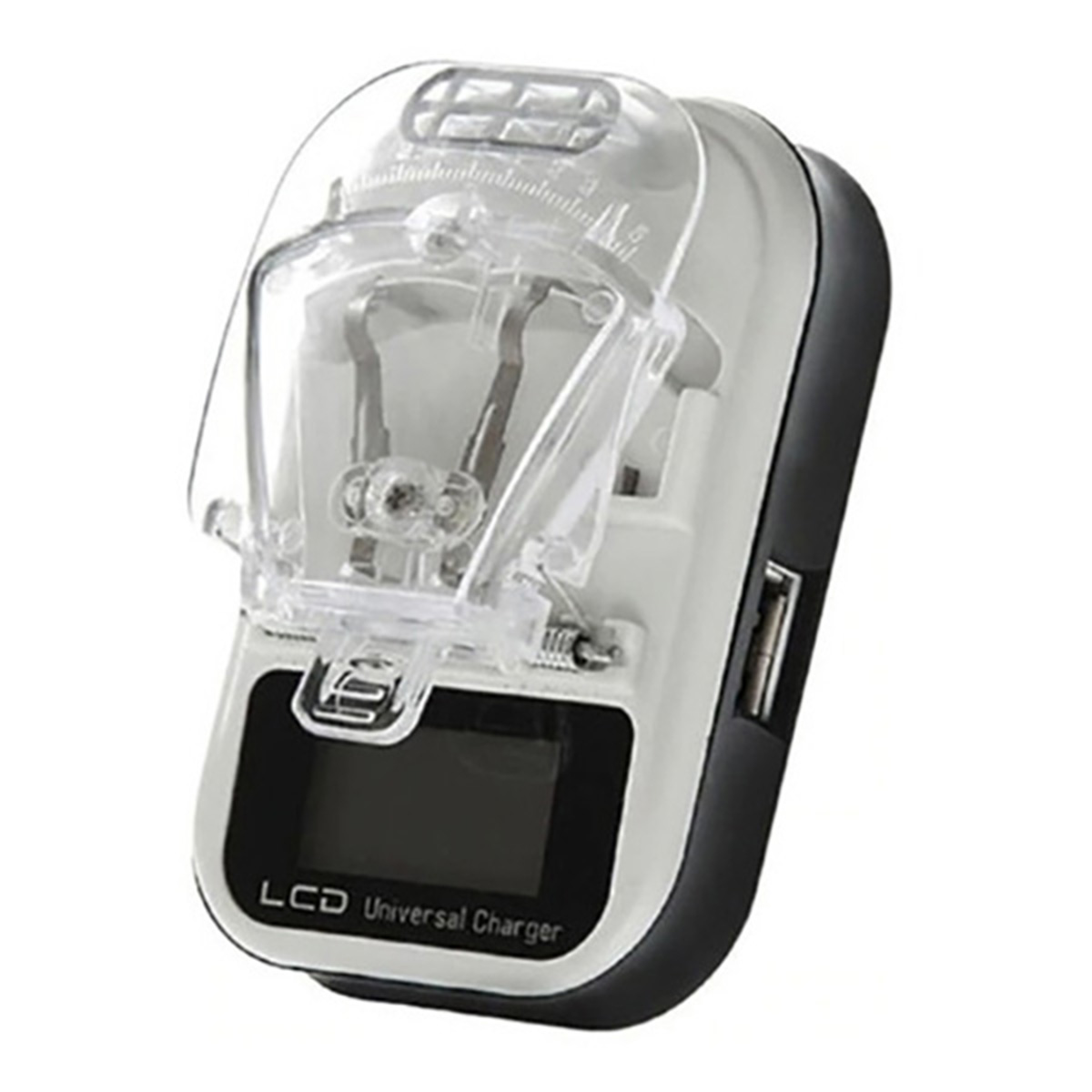 Multicargador Universal  Batería Extraible Pantalla LCD Indicador Carga.