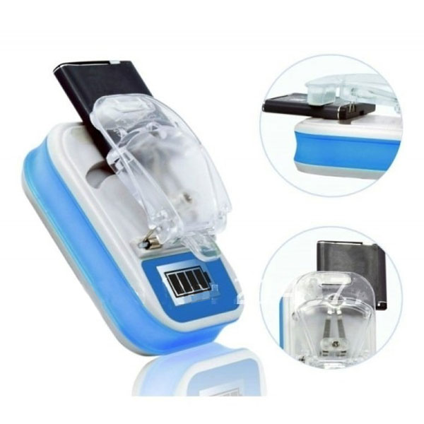 Multicargador Universal  Batería Extraible Pantalla LCD Indicador Carga.