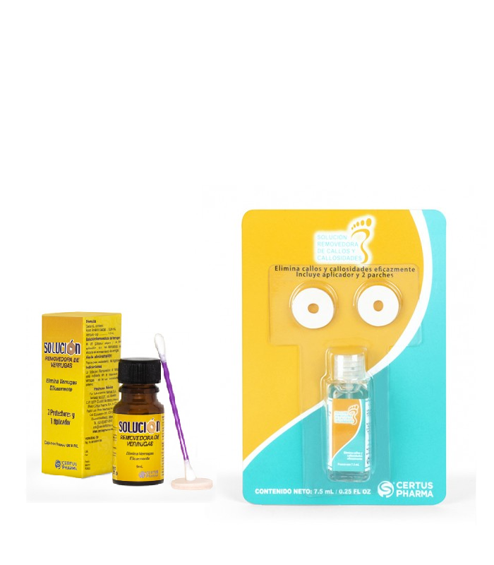 MEXICUM Kit Solución Removedora de Callos y Verrugas